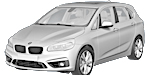 BMW F45 U1289 Fault Code